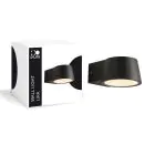 D'Lite Wandleuchte Lira Schwarz 7W 600lm 830 Warmweiß | IP54