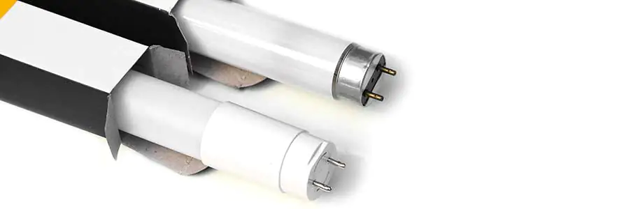 Leuchtstoff- und LED-Röhre